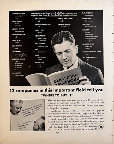 1935 american telephone - american, &