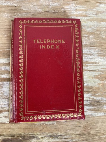 Telefono indice - , vintage