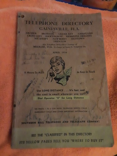 Rubrica telefonica vintage
