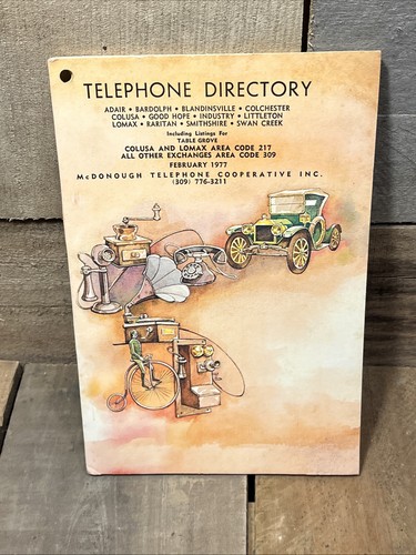 Elenco telefonico vintage 1977