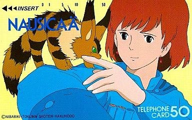Anime manga phone card - anime, tet
